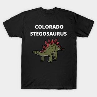 COLORADO STEGOSAURUS THE STATES OFFICIAL DINOSAUR T-Shirt